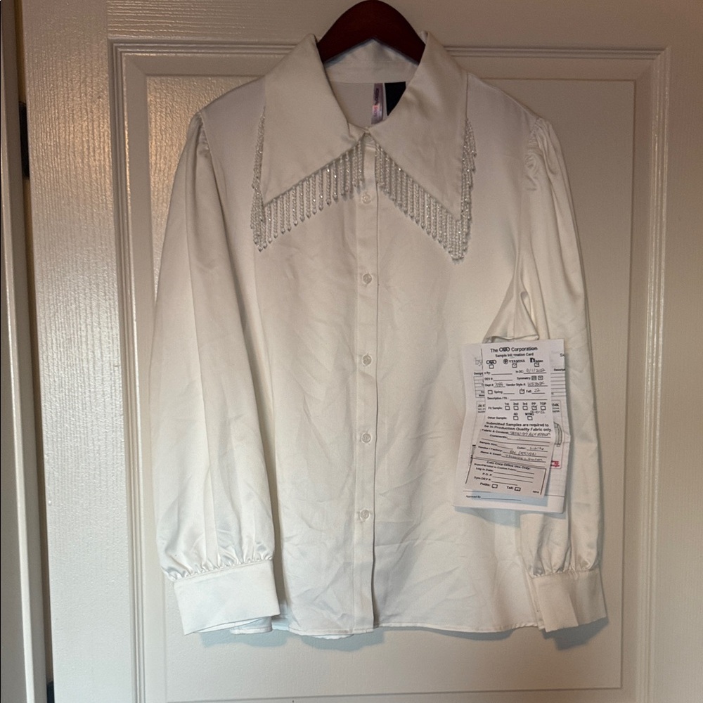 Love By Design White Button Down Shirt